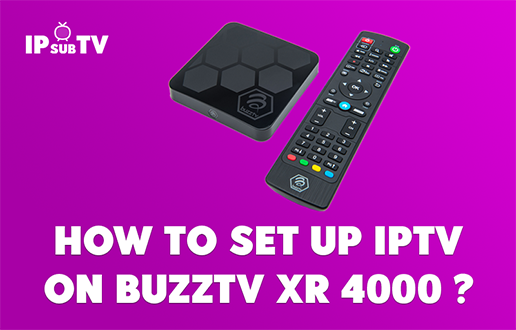 How To Set Up IPTV On BuzzTV XR 4000 ?