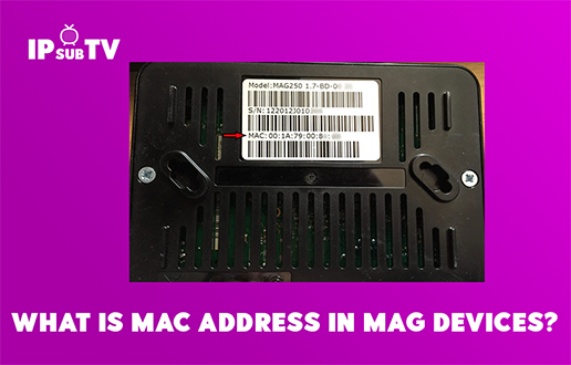 What is MAC address in MAG devices?
